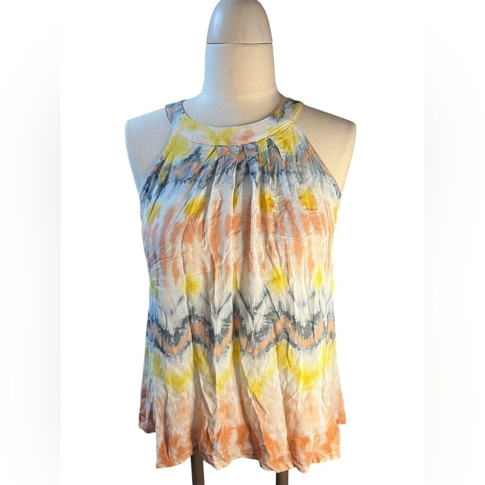 Another Reason tie-dye halter top